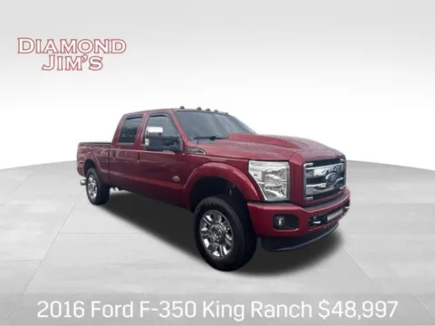 Red 2016 Ford F-350SD King Ranch for sale in Milwaukee, WI