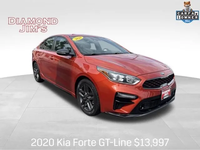Orange 2020 Kia Forte GT-Line for sale in Milwaukee, WI