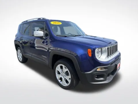 Blue 2018 Jeep Renegade Limited for sale in Milwaukee, WI