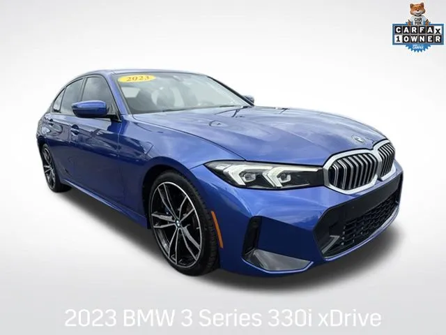 Blue 2023 BMW 3 Series 330i xDrive for sale in Milwaukee, WI