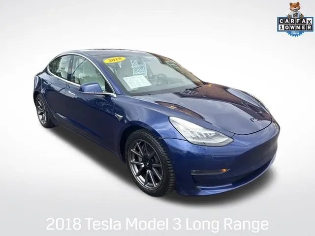 Blue 2018 Tesla Model 3 Long Range for sale in Milwaukee, WI