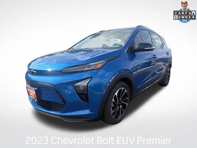 Blue 2023 Chevrolet Bolt EUV Premier for sale in Milwaukee, WI