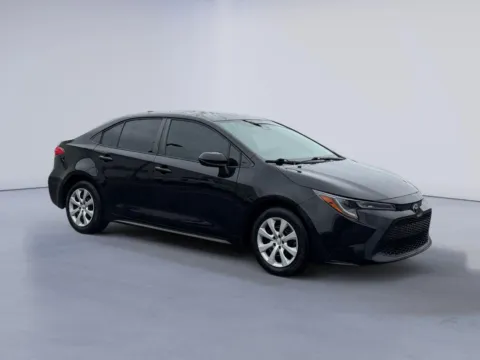 Black 2021 Toyota Corolla LE for sale in Alcoa, TN
