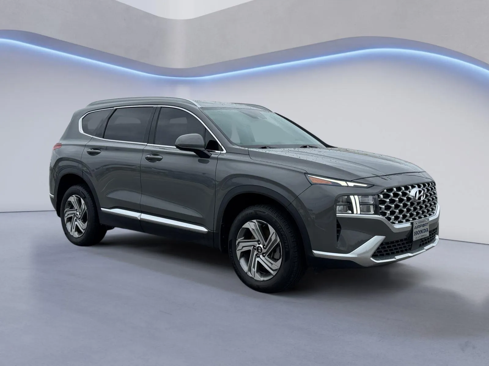 Gray 2021 Hyundai Santa Fe SEL for sale in Alcoa, TN