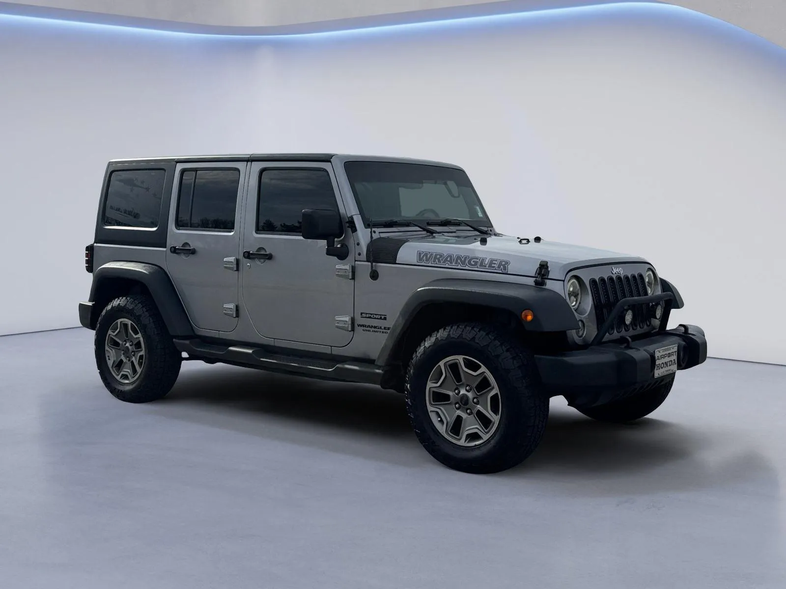 Silver 2016 Jeep Wrangler Unlimited Sport for sale in Alcoa, TN