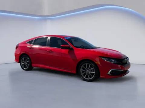 Red 2019 Honda Civic Sedan EX for sale in Alcoa, TN