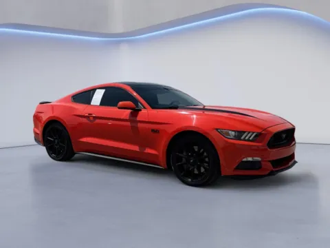 Orange 2016 Ford Mustang GT Premium for sale in Alcoa, TN
