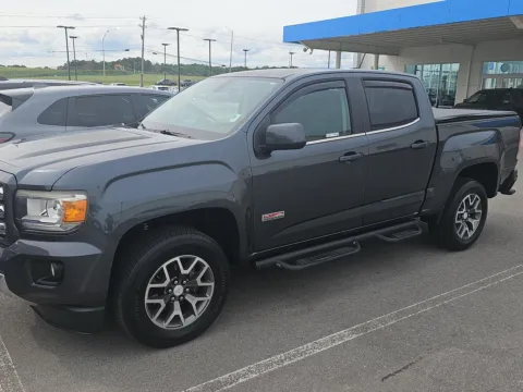 Gray 2015 GMC Canyon 4WD SLE for sale in Alcoa, TN