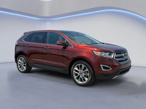 Brown 2016 Ford Edge Titanium for sale in Alcoa, TN