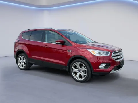Red 2018 Ford Escape Titanium for sale in Alcoa, TN