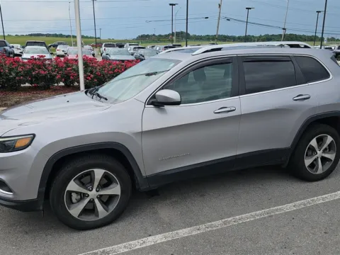 Silver 2019 Jeep Cherokee Limited for sale in Alcoa, TN