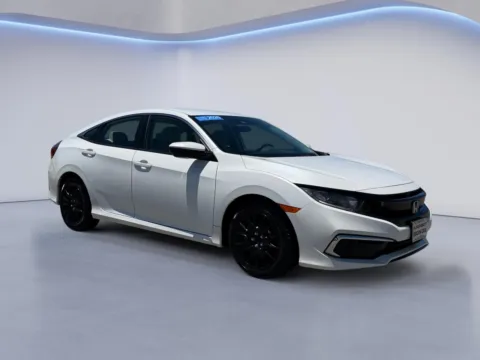 White 2020 Honda Civic Sedan LX for sale in Alcoa, TN