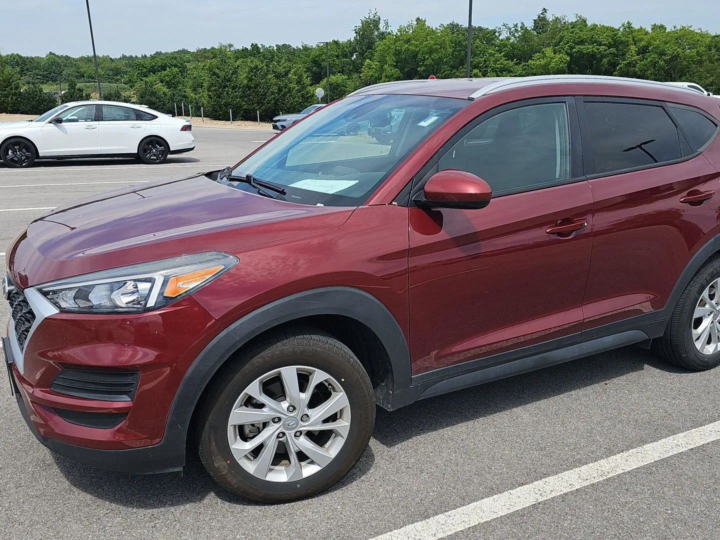 Red 2020 Hyundai Tucson Value for sale in Alcoa, TN