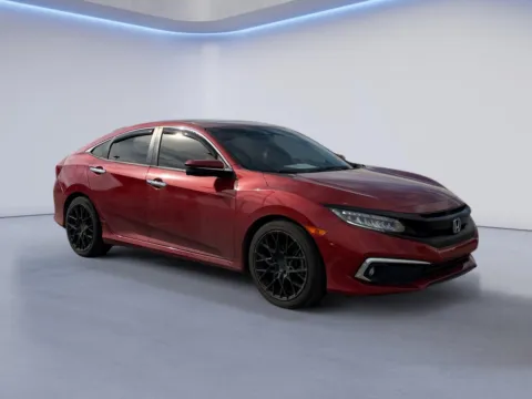 Red 2019 HONDA CIVIC TOUR for sale in Alcoa, TN