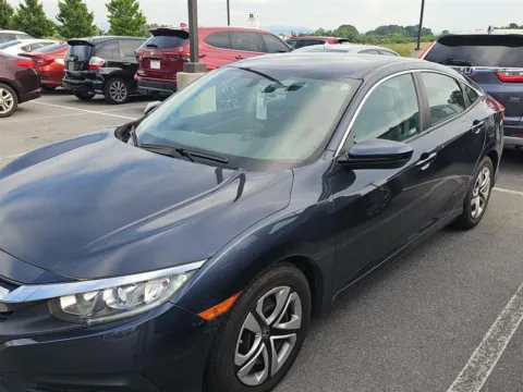 Blue 2018 Honda Civic Sedan LX for sale in Alcoa, TN