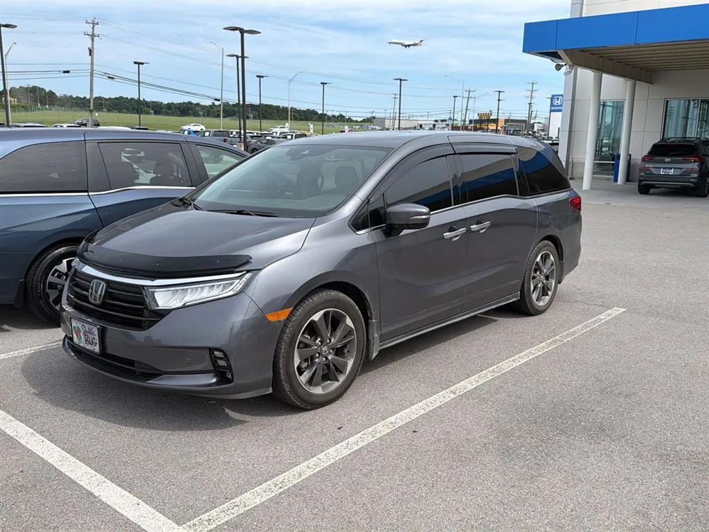 Gray 2023 HONDA ODYSSEY ELITE for sale in Alcoa, TN