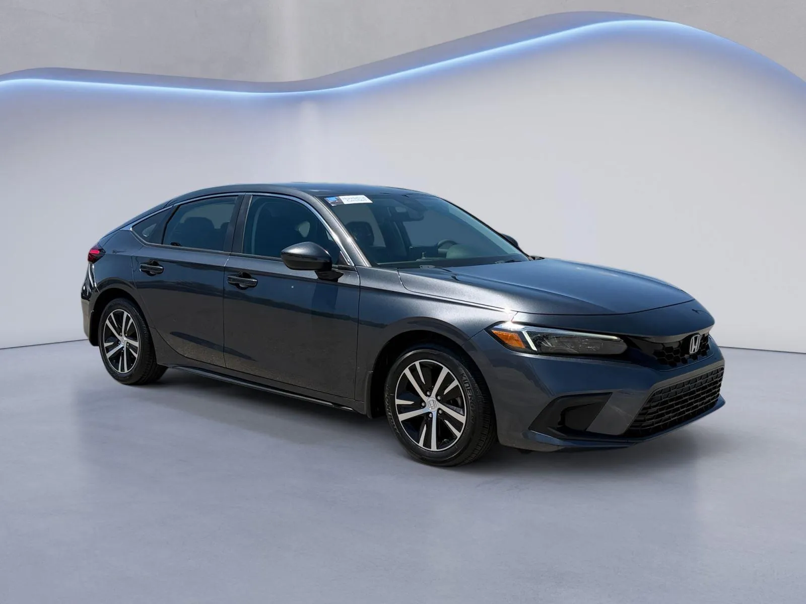 Gray 2023 Honda Civic Hatchback LX for sale in Alcoa, TN