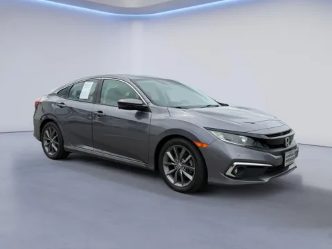 Gray 2019 Honda Civic Sedan EX for sale in Alcoa, TN