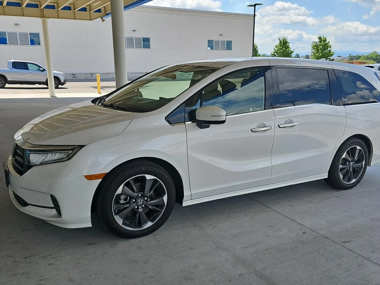 White 2024 Honda Odyssey Elite for sale in Alcoa, TN