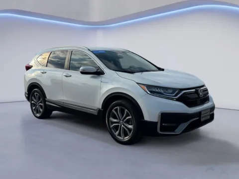 White 2021 Honda CR-V Hybrid Touring for sale in Alcoa, TN