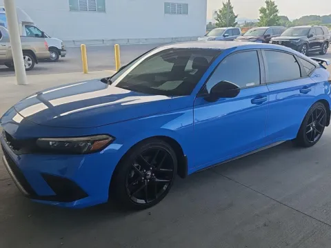Blue 2024 HONDA CIVIC SPRT for sale in Alcoa, TN