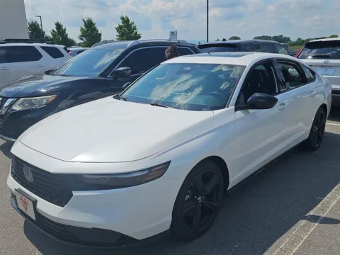 White 2025 Honda Accord Hybrid Sport-L for sale in Alcoa, TN
