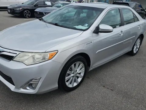 Silver 2013 TOYOTA CAMRY HYBRID for sale in Alcoa, TN