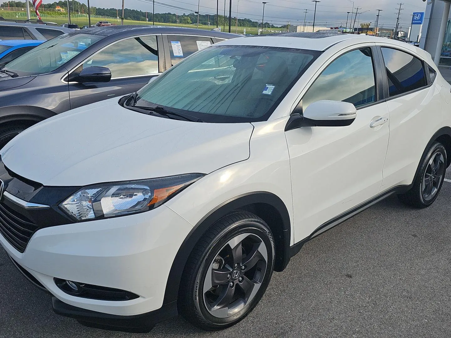 White 2018 Honda HR-V EX for sale in Alcoa, TN