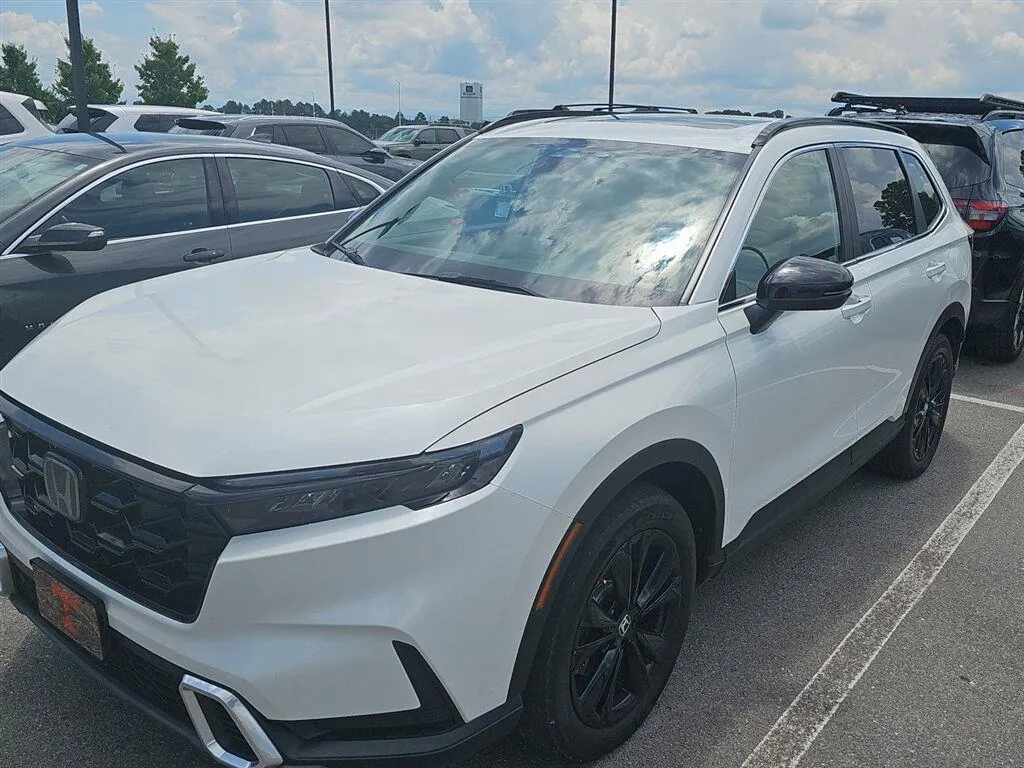 White 2024 Honda CR-V Hybrid Sport Touring for sale in Alcoa, TN