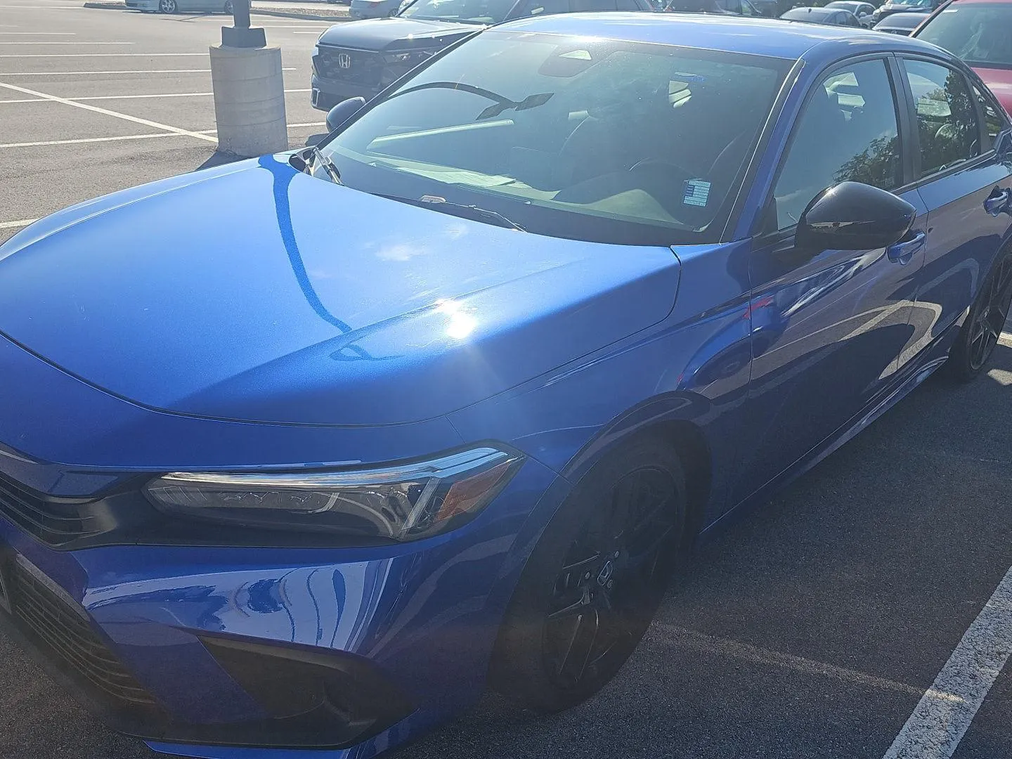 Blue 2024 Honda Civic Sport for sale in Alcoa, TN