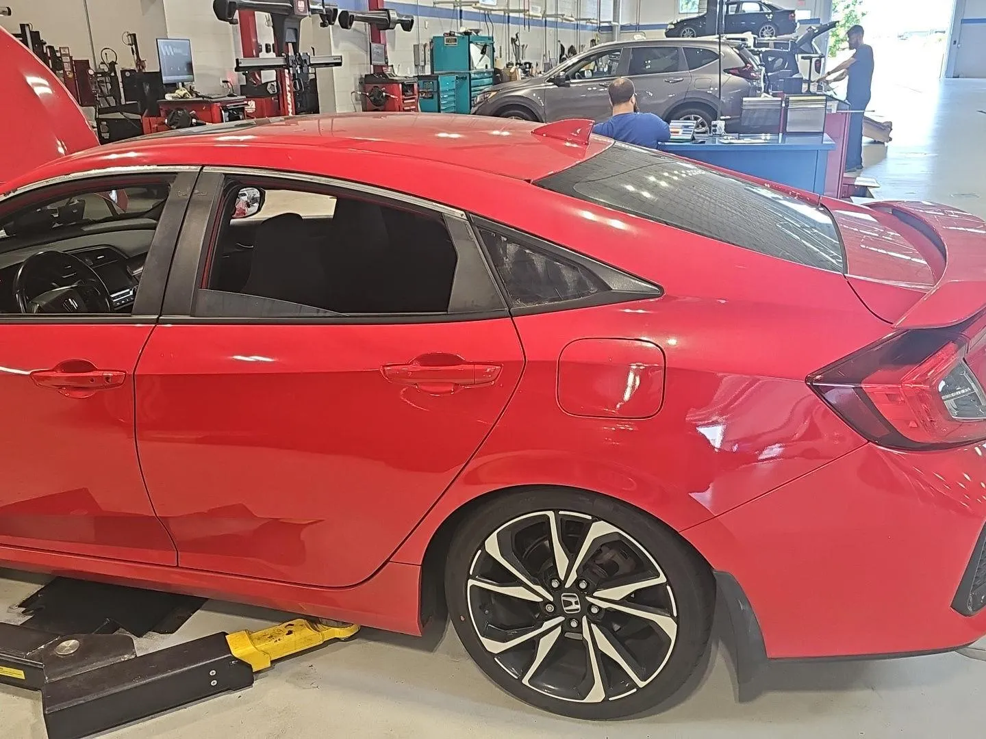 Red 2019 Honda Civic Si Sedan for sale in Alcoa, TN
