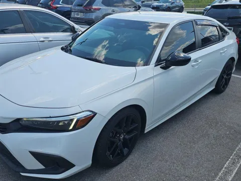 White 2022 Honda Civic Sedan Sport for sale in Alcoa, TN