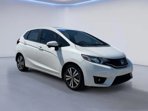 White 2016 Honda Fit EX for sale in Alcoa, TN