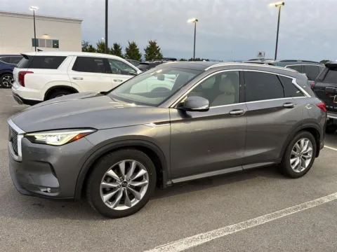 Gray 2021 INFINITI QX50 LUXE for sale in Alcoa, TN