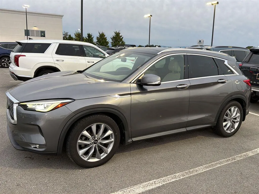 Gray 2021 INFINITI QX50 LUXE for sale in Alcoa, TN