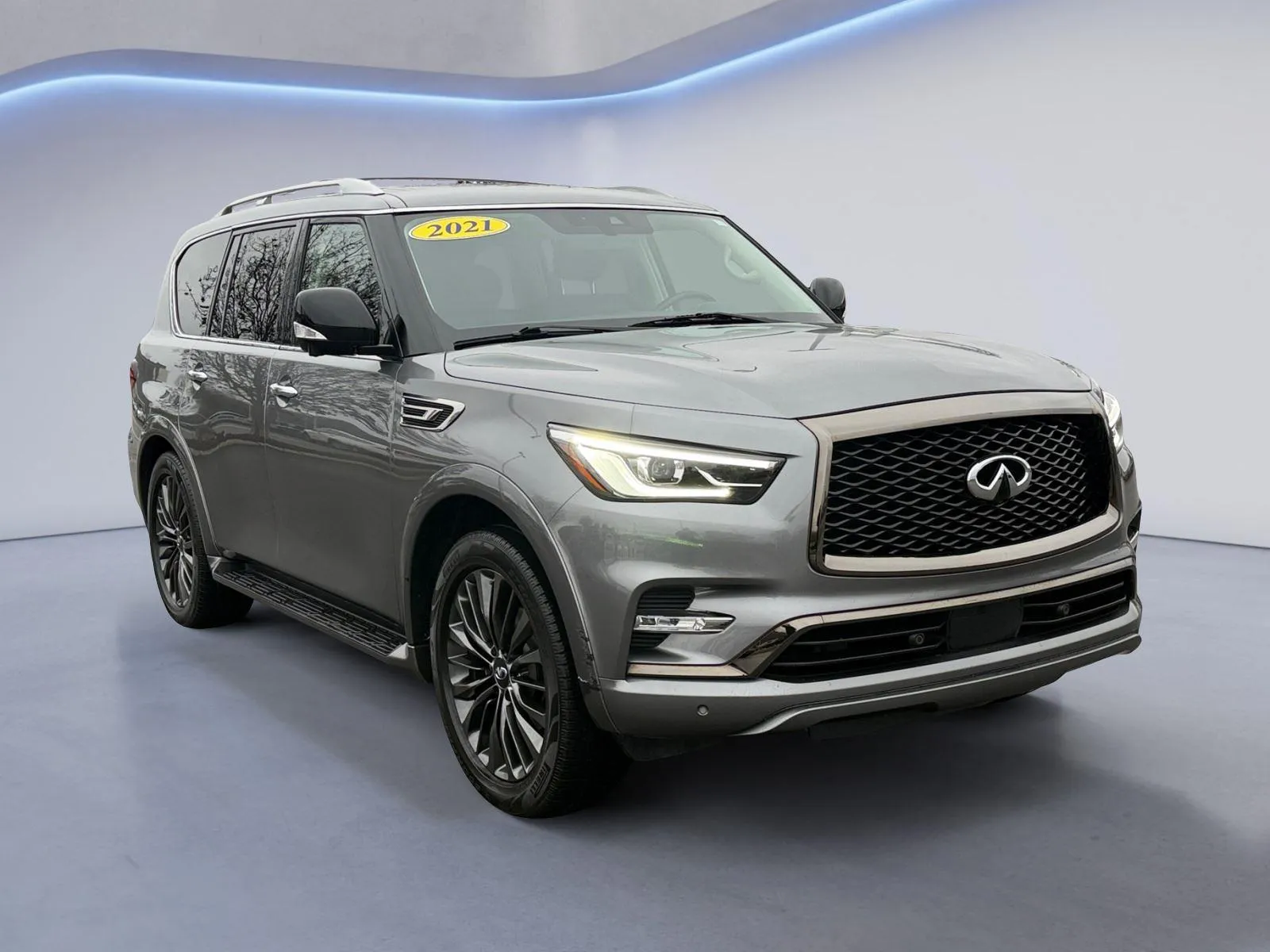 Gray 2021 INFINITI QX80 PREMIUM SELECT for sale in Knoxville, TN
