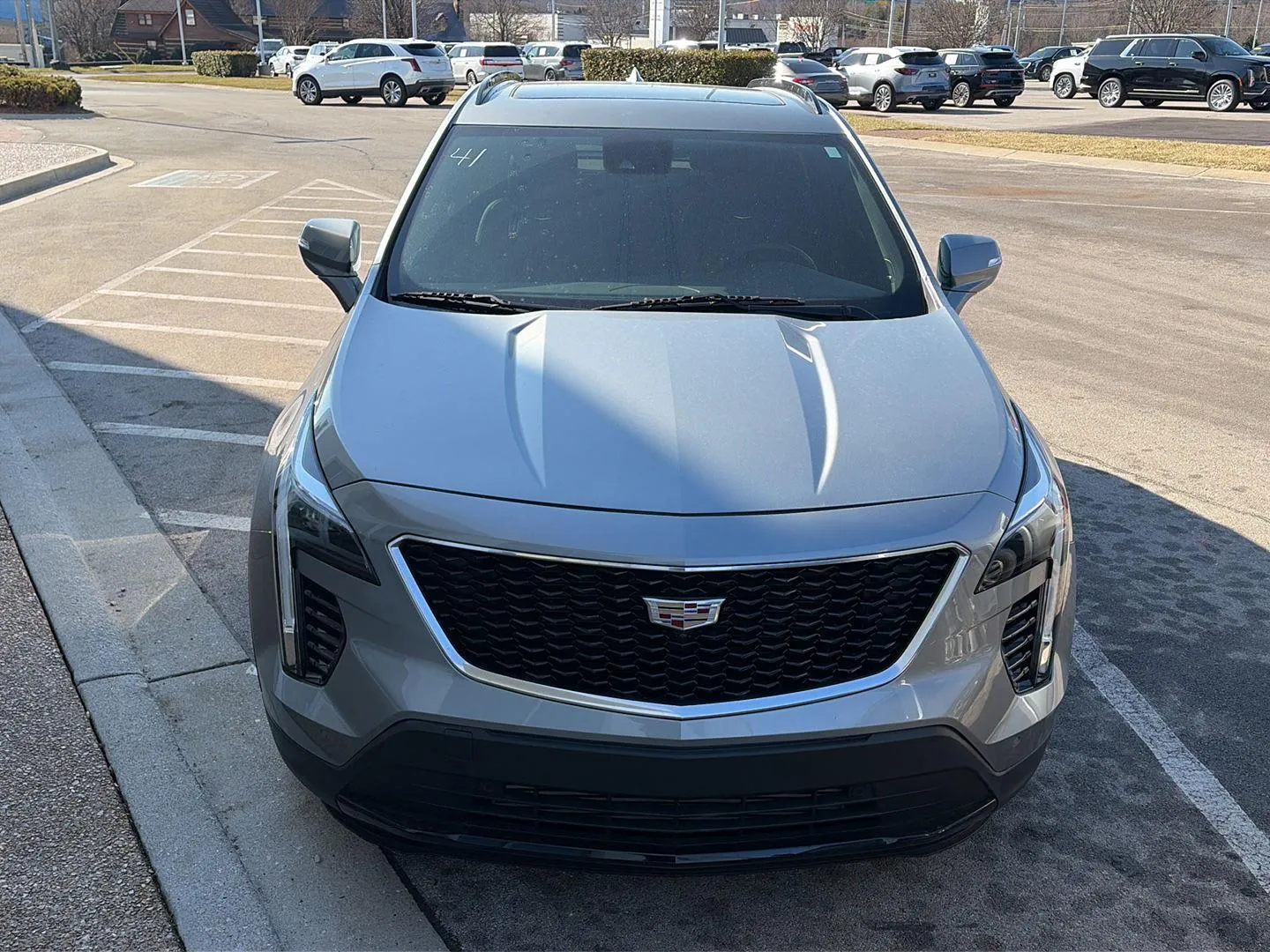 Silver 2023 Cadillac XT4 AWD Sport for sale in Knoxville, TN
