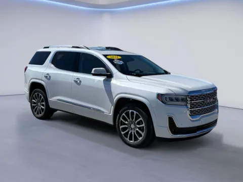 White 2021 GMC Acadia Denali for sale in Knoxville, TN