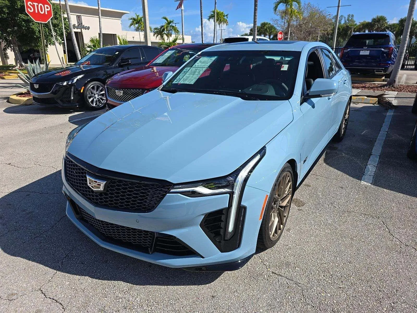 Blue 2025 Cadillac CT4-V Blackwing for sale in Knoxville, TN