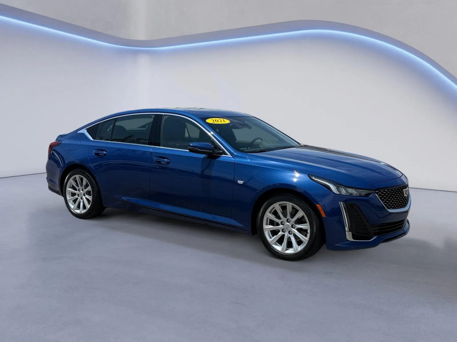 Blue 2021 Cadillac CT5 Luxury for sale in Knoxville, TN