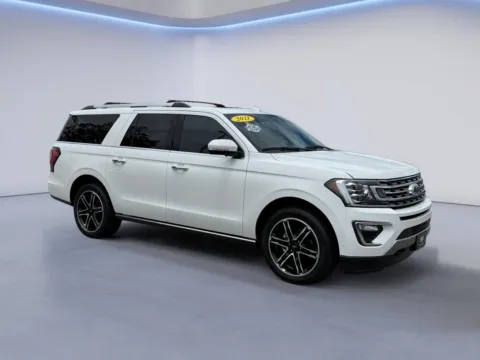 White 2021 FORD EXPEDITION LIMI for sale in Knoxville, TN