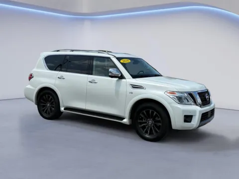 White 2020 Nissan Armada Platinum for sale in Knoxville, TN
