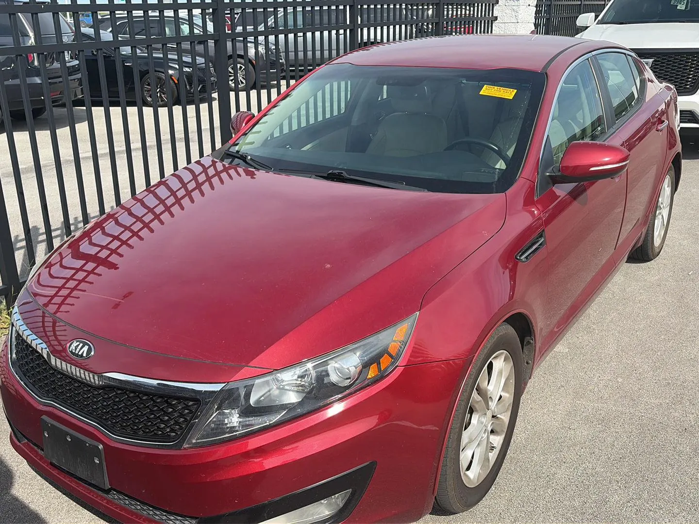Red 2013 Kia Optima EX for sale in Knoxville, TN