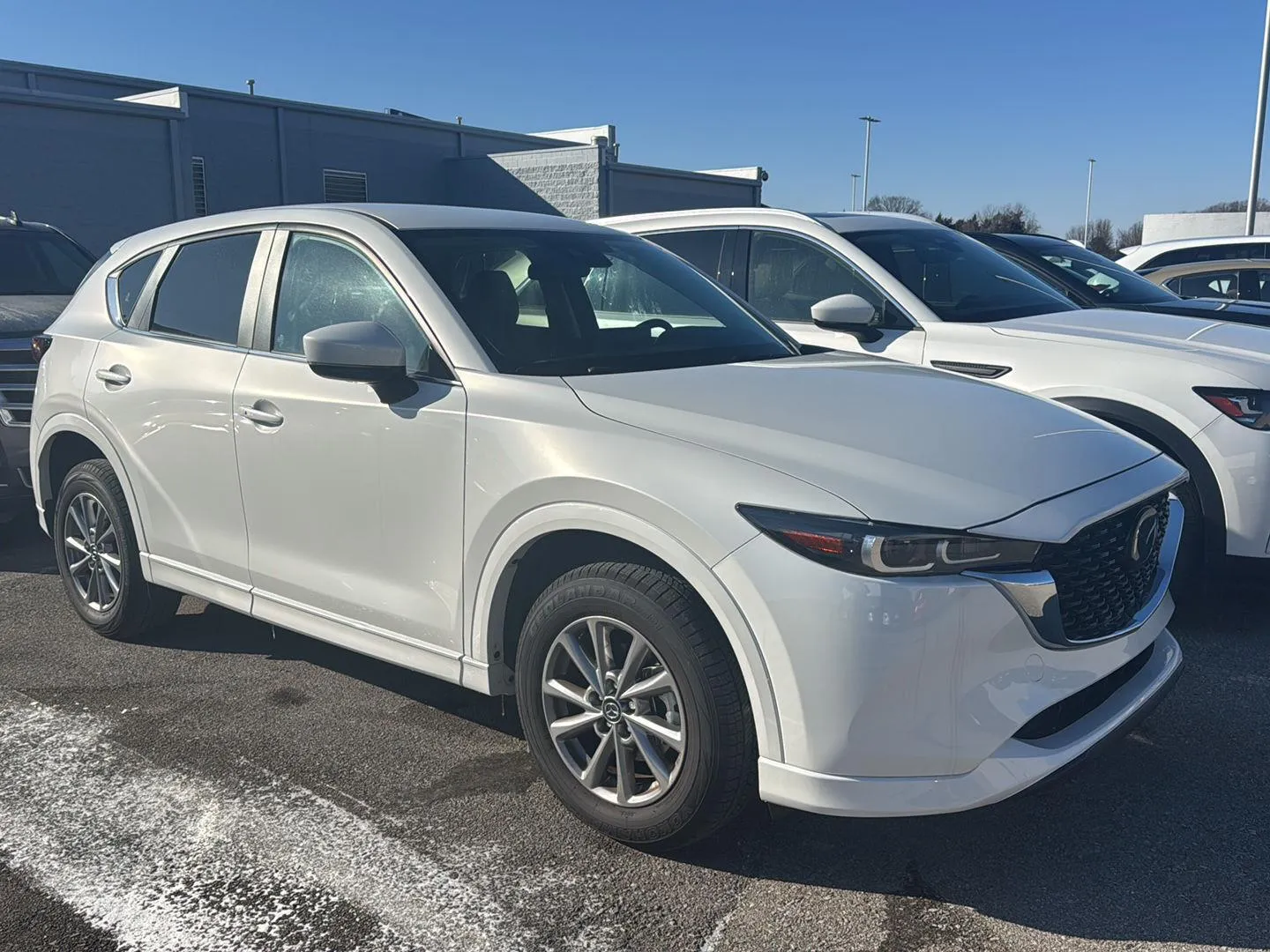 White 2025 Mazda CX-5 2.5 S Select Package for sale in Knoxville, TN