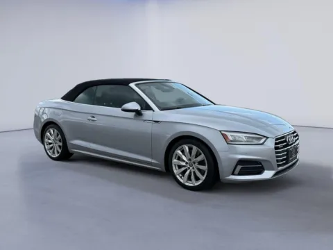 Silver 2018 Audi A5 Cabriolet Premium Plus for sale in Knoxville, TN