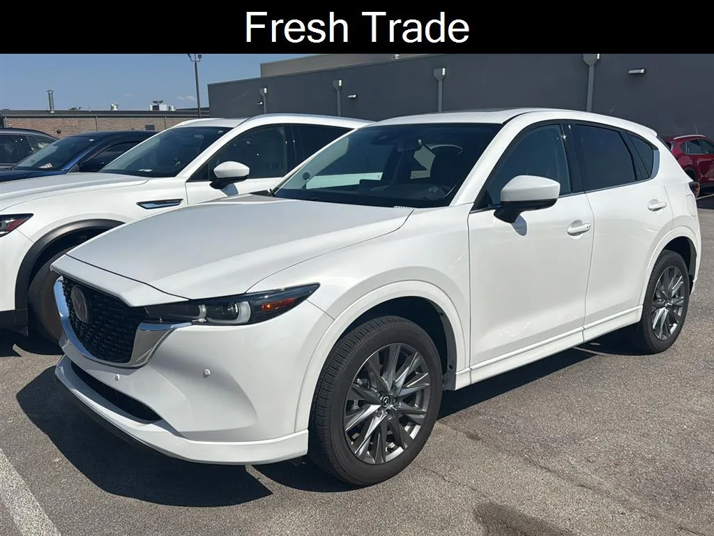 White 2025 Mazda CX-5 2.5 S Premium Plus Package for sale in Knoxville, TN