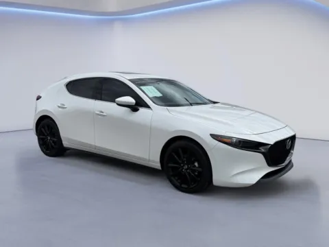 White 2024 Mazda Mazda3 Hatchback 2.5 S Premium for sale in Knoxville, TN