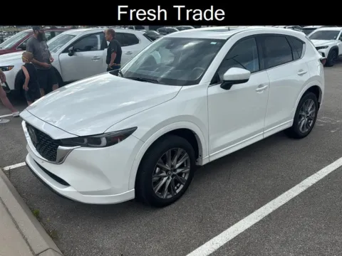 White 2024 Mazda CX-5 2.5 S Premium Plus Package for sale in Knoxville, TN