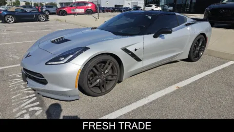 Silver 2015 CHEVROLET CORVETTE STINGRAY Z51 for sale in Knoxville, TN