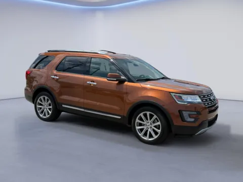 Red 2017 FORD EXPLORER LIMI for sale in Knoxville, TN
